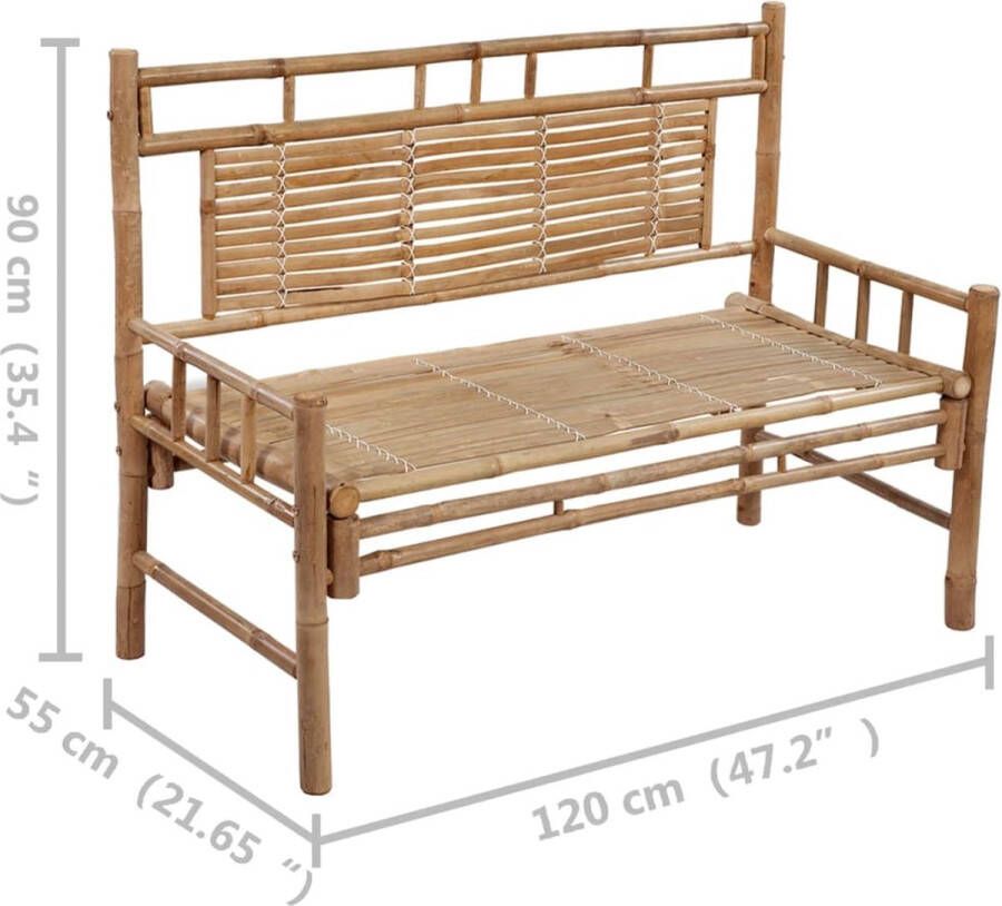 VIDAXL Tuinbank 1 Groen 120 X 50 X 4 Cm Terrasbank