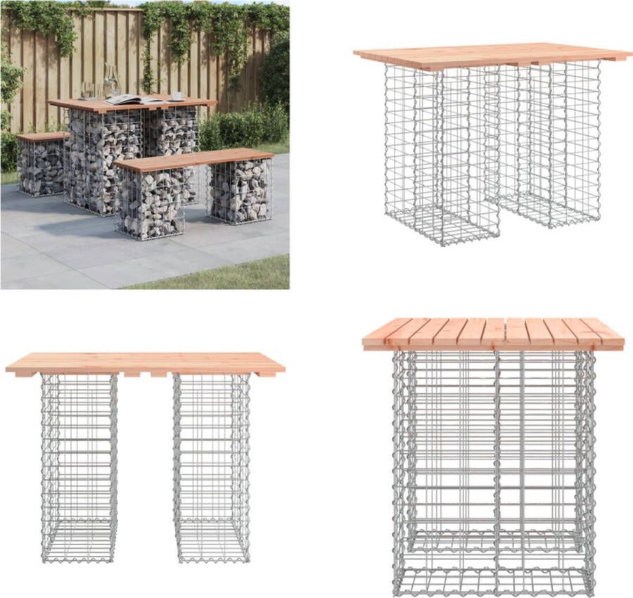 VidaXL -Tuinbank-Schanskorfontwerp-100x70x72-cm-massief-grenenhout Tuinbank Tuinbanken Buitenbank Parkbank