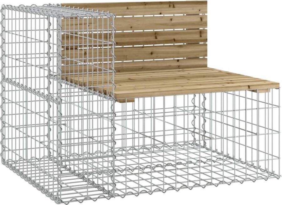 VidaXL -Tuinbank-schanskorfontwerp-92x71x65 5-cm-geïmpregneerd-hout