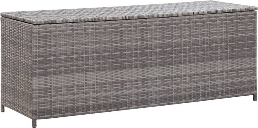 VidaXL -Tuinbox-120x50x60-cm-poly-rattan-grijs