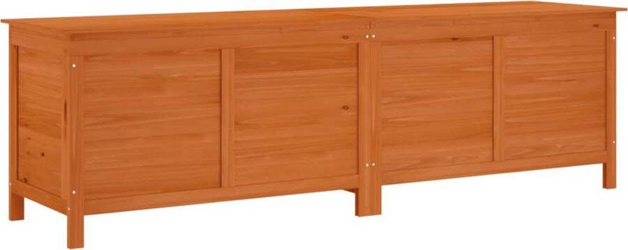 VidaXL -Tuinbox-198 5x50x56 5-cm-massief-vurenhout-bruin