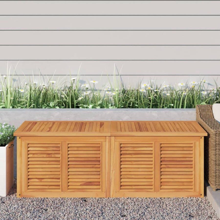 VidaXL -Tuinbox-met-zak-150x50x53-cm-massief-teakhout