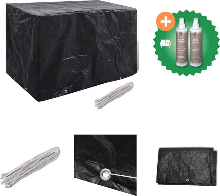 VidaXL Tuinmeubelhoes met 8 oogjes 140x70x90 cm Tuinmeubelhoes Inclusief Onderhoudsset