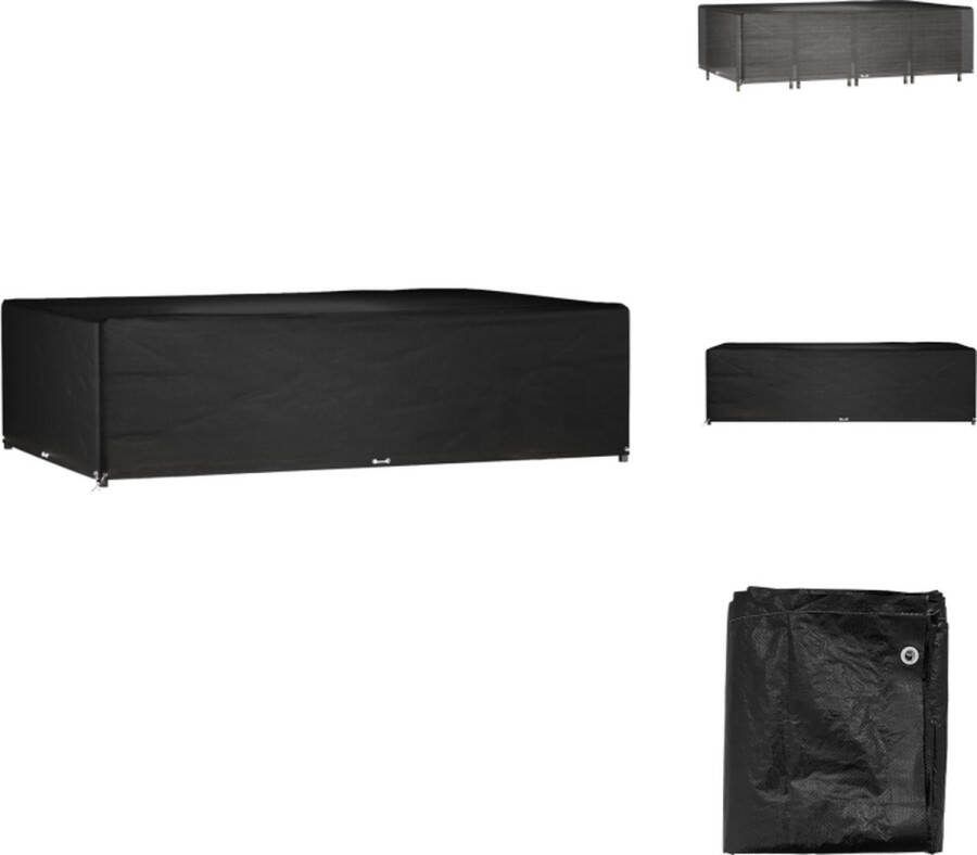 VidaXL Tuinmeubelhoes PE 325 x 205 x 90 cm Water- en uv-bestendig Tuinmeubelhoes