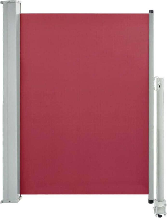 VidaXL -Tuinscherm-uittrekbaar-100x300-cm-rood