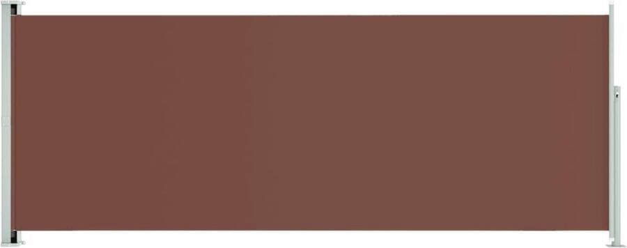 VidaXL -Tuinscherm-uittrekbaar-117x300-cm-bruin