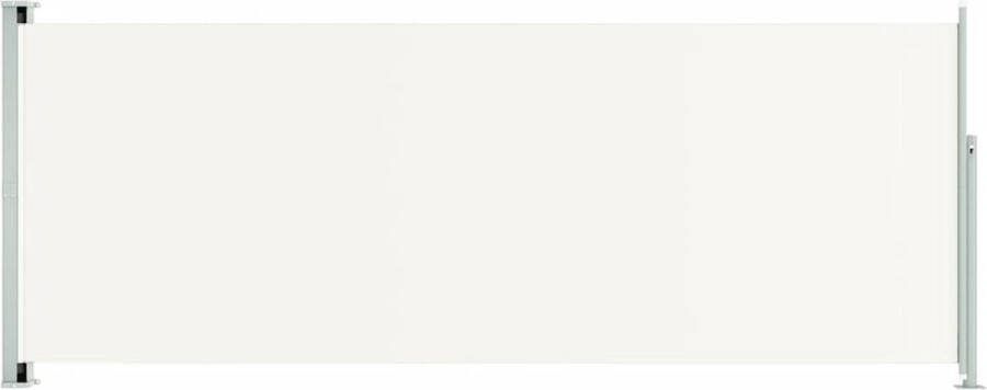 VidaXL -Tuinscherm-uittrekbaar-117x300-cm-crème