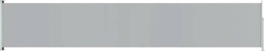 VidaXL -Tuinscherm-uittrekbaar-117x600-cm-grijs