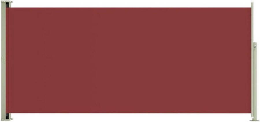 VidaXL -Tuinscherm-uittrekbaar-140x300-cm-rood