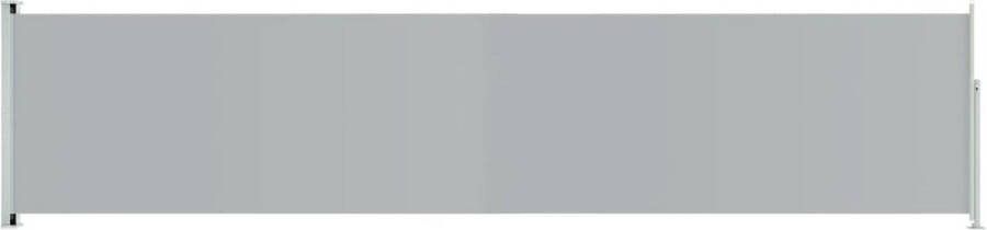 VidaXL -Tuinscherm-uittrekbaar-140x600-cm-grijs