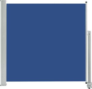 VidaXL Tuinscherm uittrekbaar 160x300 cm blauw