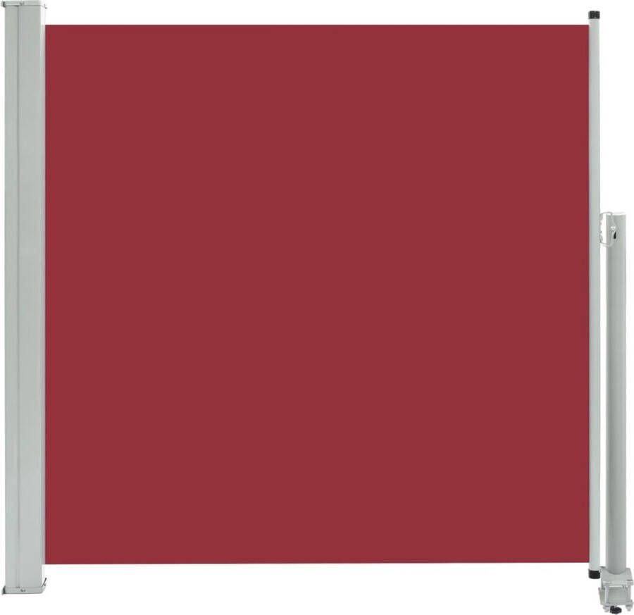 VidaXL -Tuinscherm-uittrekbaar-160x300-cm-rood