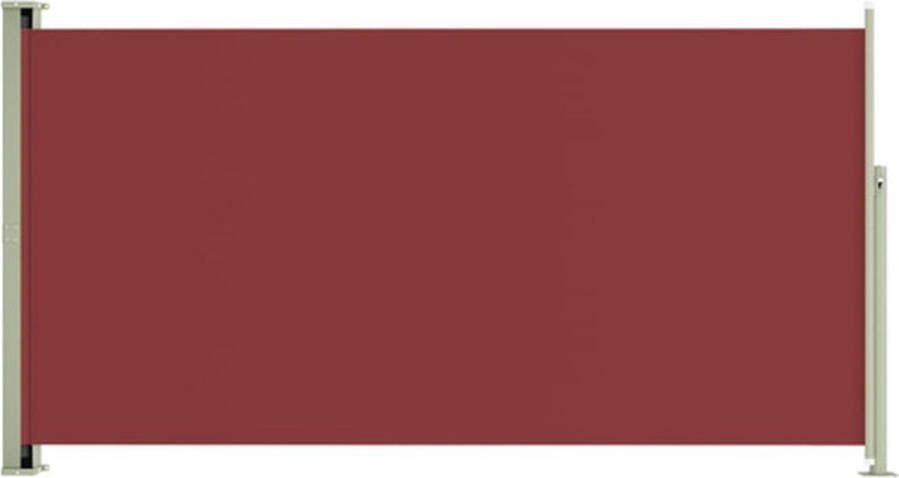 VidaXL -Tuinscherm-uittrekbaar-160x300-cm-rood