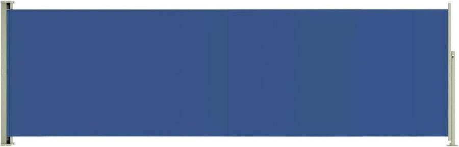 VidaXL -Tuinscherm-uittrekbaar-160x500-cm-blauw