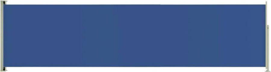 VidaXL -Tuinscherm-uittrekbaar-160x600-cm-blauw