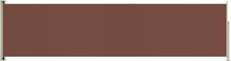 VidaXL -Tuinscherm-uittrekbaar-160x600-cm-bruin