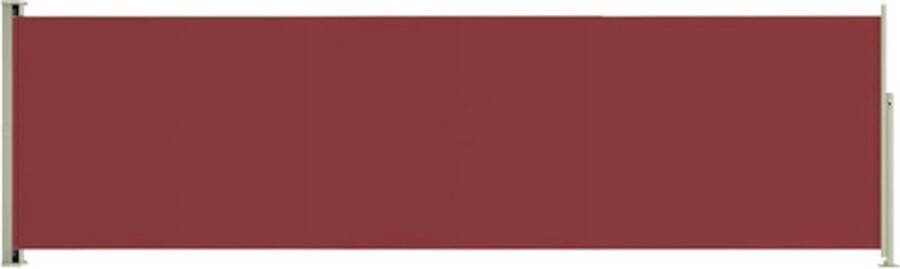 VidaXL -Tuinscherm-uittrekbaar-180x600-cm-rood