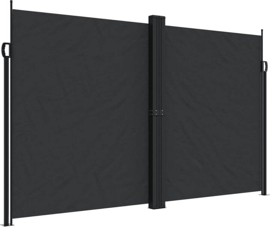 VidaXL Tuinscherm uittrekbaar 200x1200 cm zwart