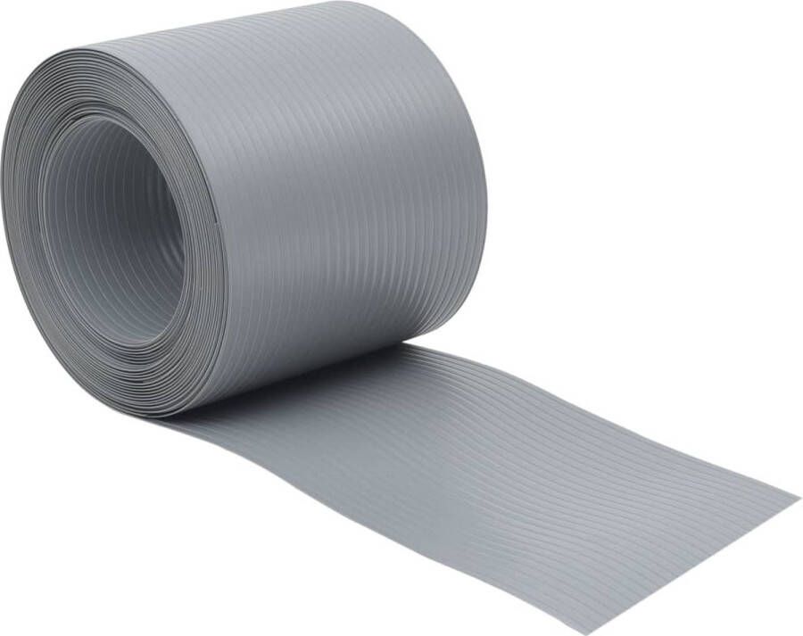 VidaXL Tuinschermen 10 st 252 5x19 m PVC grijs