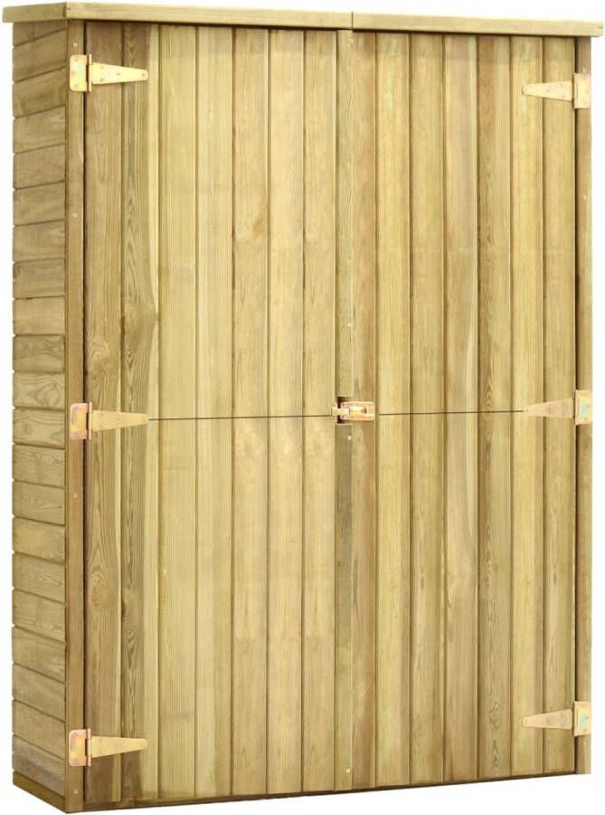 VidaXL -Tuinschuur-123x50x171-cm-geïmpregneerd-grenenhout