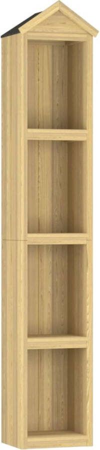 VidaXL -Tuinschuur-40x33x222-cm-geïmpregneerd-grenenhout