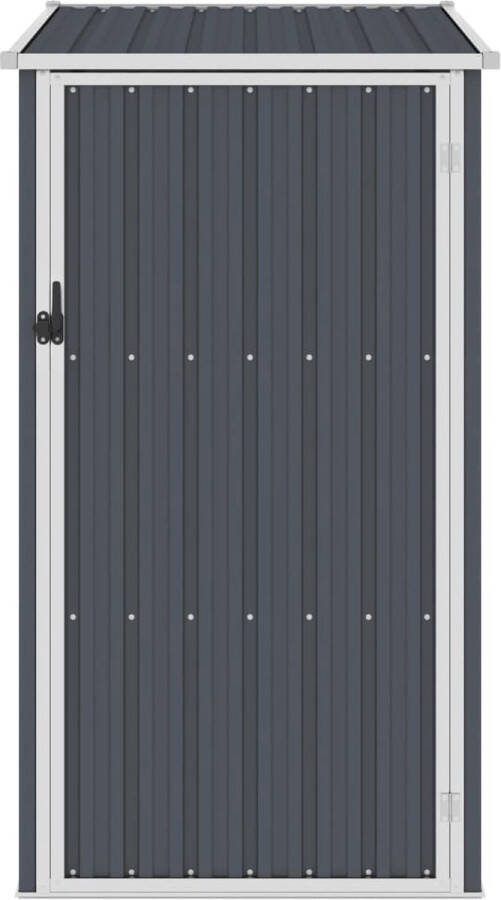 VidaXL -Tuinschuur-87x98x159-cm-gegalvaniseerd-staal-antraciet