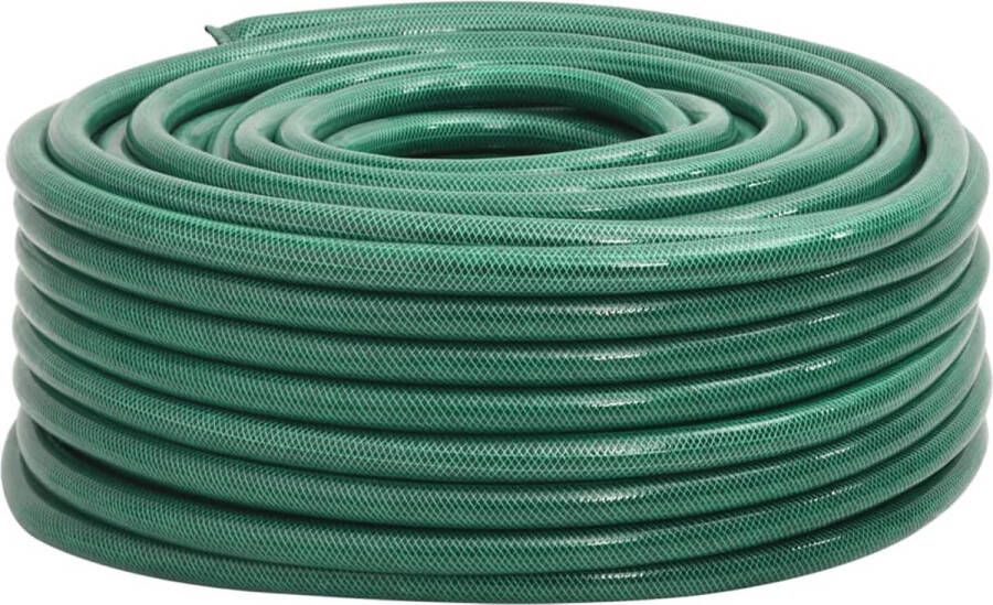 VidaXL -Tuinslang-1 3''-50-m-PVC-groen