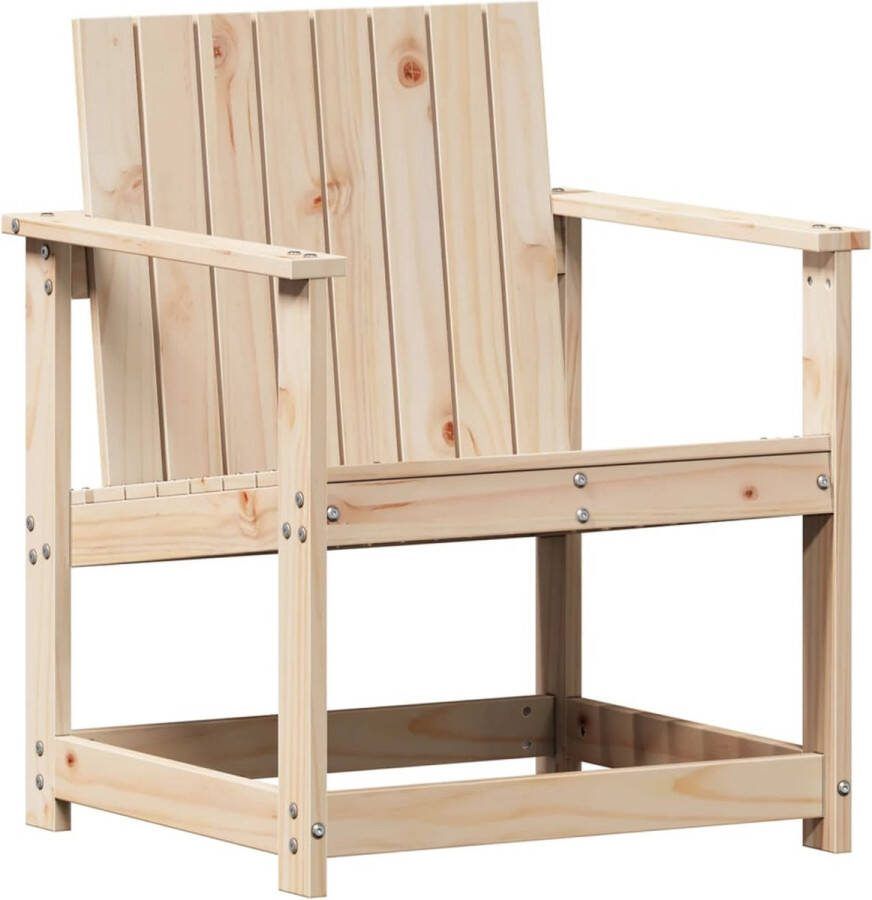 VidaXL Tuinstoel 62x56x77 cm massief grenenhout