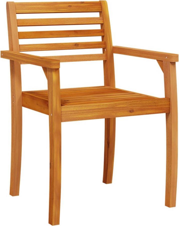 VidaXL Tuinstoelen 2 st 59x55x85 cm massief acaciahout