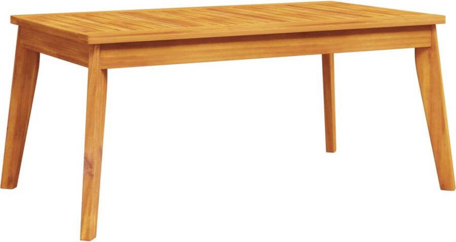 VidaXL Tuintafel 100x55x45 cm massief acaciahout