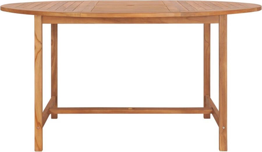 VIDAXL Eettafel 1 Bruin 150 X 76 Cm Eetkamertafel