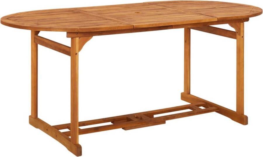 VIDAXL Eettafel 1 Bruin 180 X 90 X 75 Cm Houten Tafel