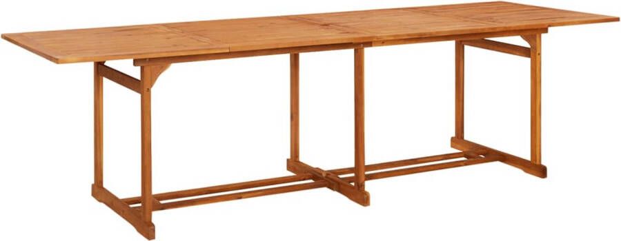 VIDAXL Eettafel 1 Bruin 280 X 90 X 75 Cm Houten Tafel