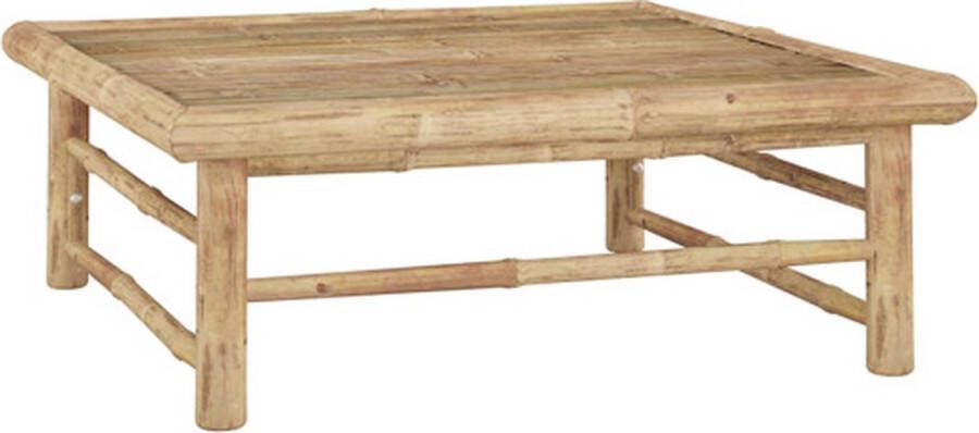 VIDAXL Tuintafel 1 Bruin Buitentafel