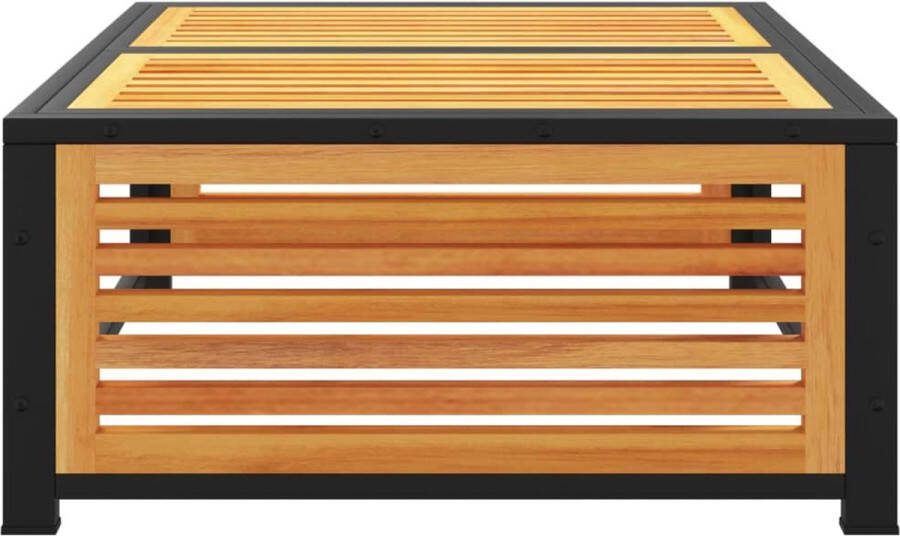 VidaXL Tuintafel 68x68x30 cm massief acaciahout