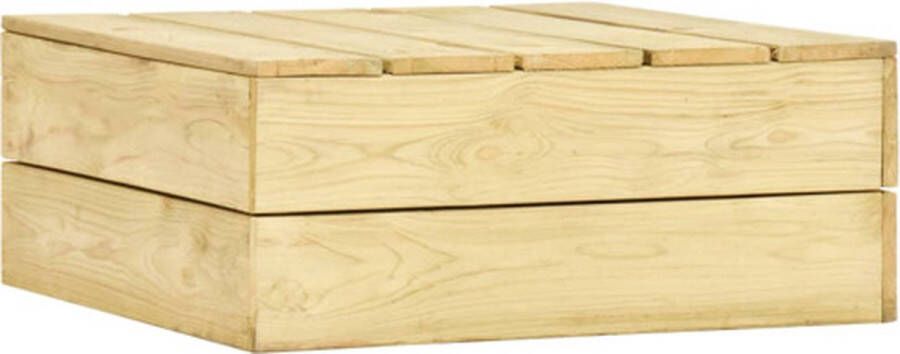 VidaXL -Tuintafel-75x75x31-cm-geïmpregneerd-grenenhout