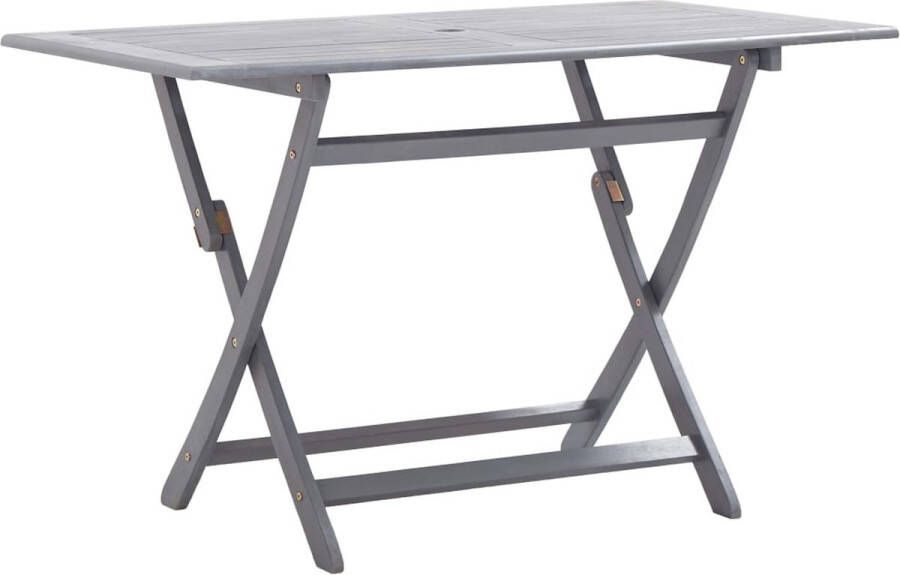 VidaXL Tuintafel inklapbaar 120x70x75 cm massief acaciahout VDXL_46331