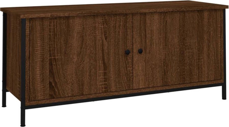 VidaXL -Tv-meubel-102x35x45-cm-bewerkt-hout-sonoma-eikenkleurig