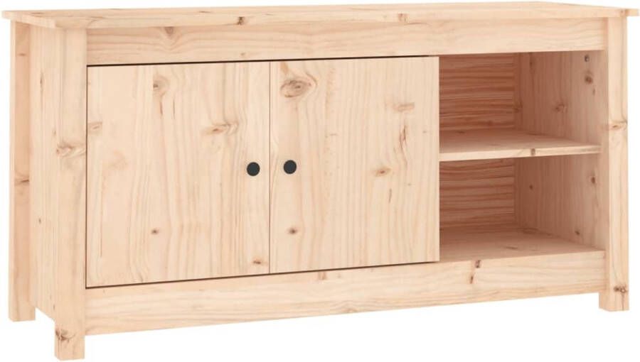 VidaXL -Tv-meubel-103x36 5x52-cm-massief-grenenhout