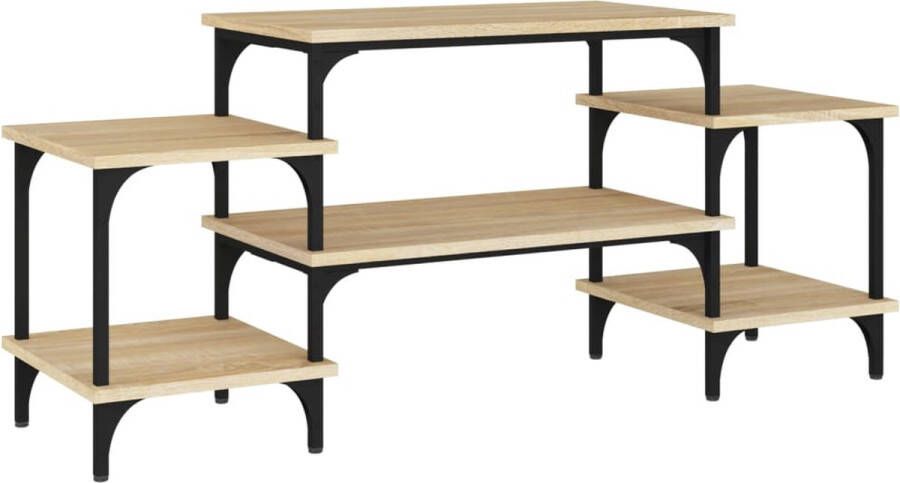 VidaXL -Tv-meubel-117x35x52-cm-bewerkt-hout-sonoma-eikenkleurig