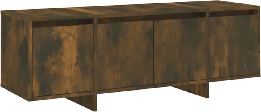 VidaXL Tv-meubel 120x30x40 5 cm bewerkt hout gerookt eikenkleurig