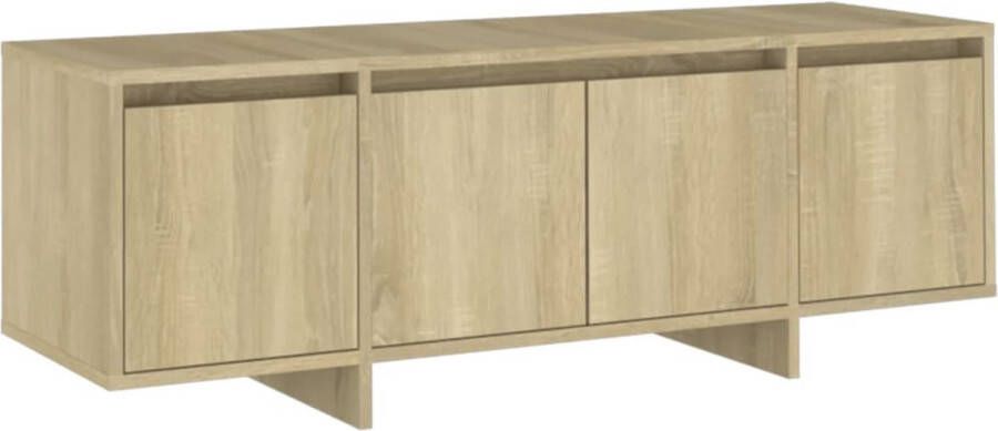 VidaXL -Tv-meubel-120x30x40 5-cm-spaanplaat-sonoma-eikenkleurig