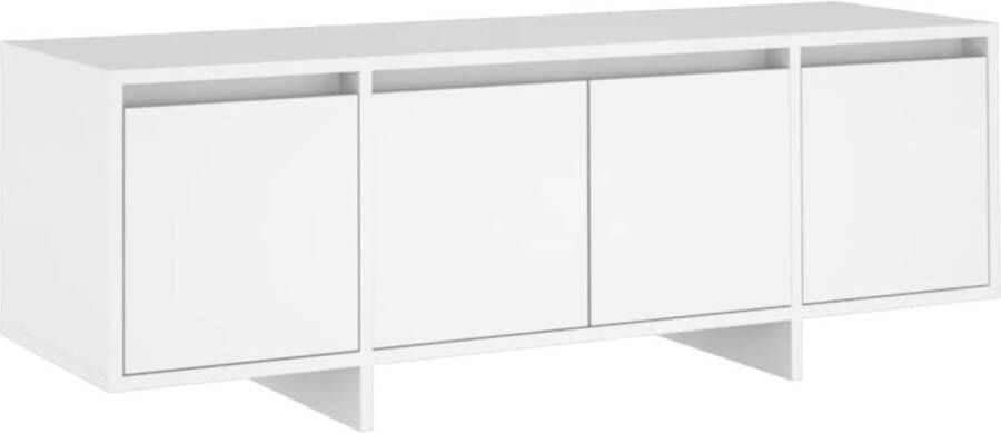 VidaXL -Tv-meubel-120x30x40 5-cm-spaanplaat-wit