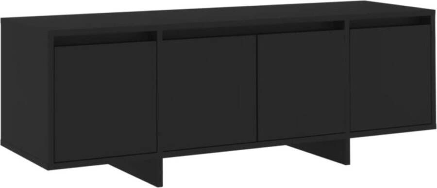 VidaXL Tv-meubel 120x30x40 5 cm bewerkt hout zwart