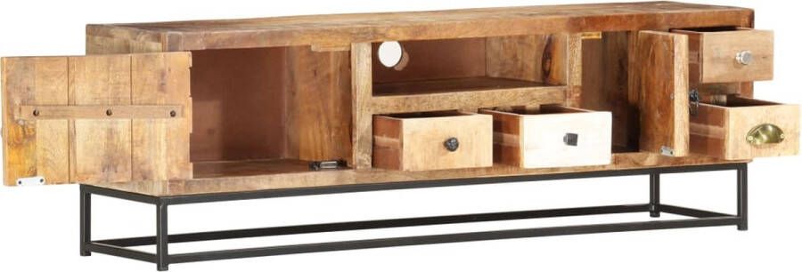 VidaXL -Tv-meubel-120x30x40-cm-massief-gerecycled-hout