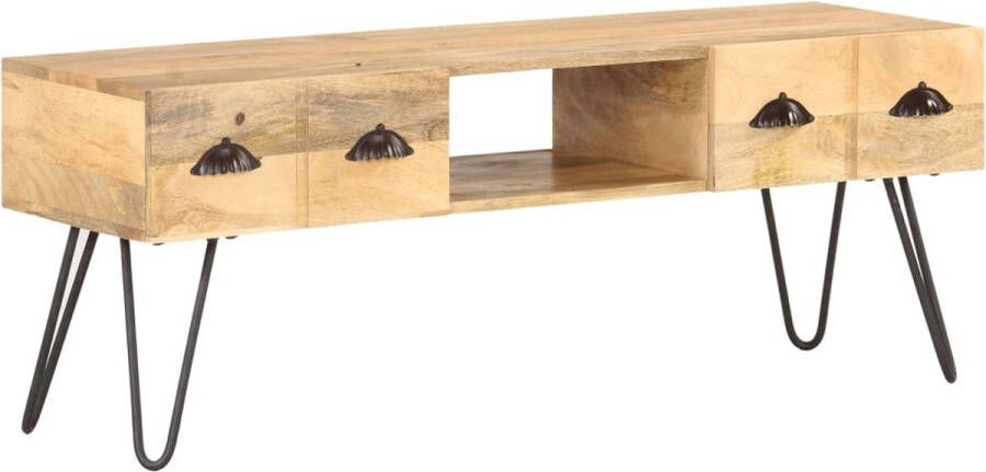 VidaXL Tv-meubel 120x35x45 cm massief mangohout VDXL_321790