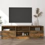 VidaXL -Tv-meubel-150x33 5x45-cm-bewerkt-hout-gerookt-eikenkleurig - Thumbnail 2