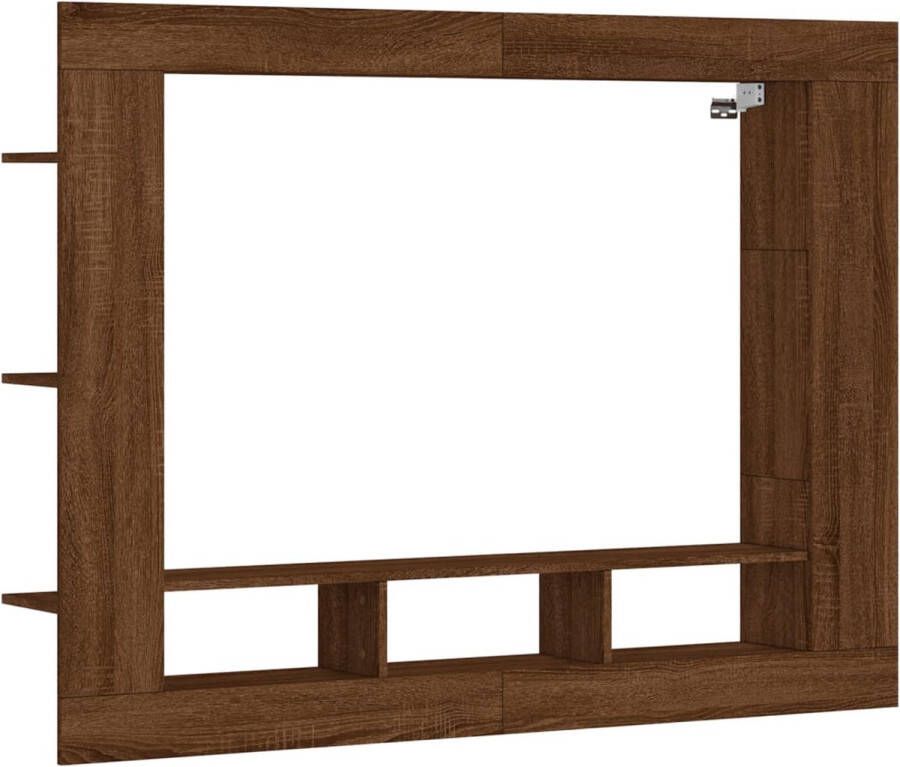 VidaXL -Tv-meubel-152x22x113-cm-bewerkt-hout-bruineikenkleurig