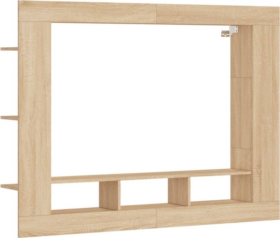 VidaXL -Tv-meubel-152x22x113-cm-bewerkt-hout-sonoma-eikenkleurig