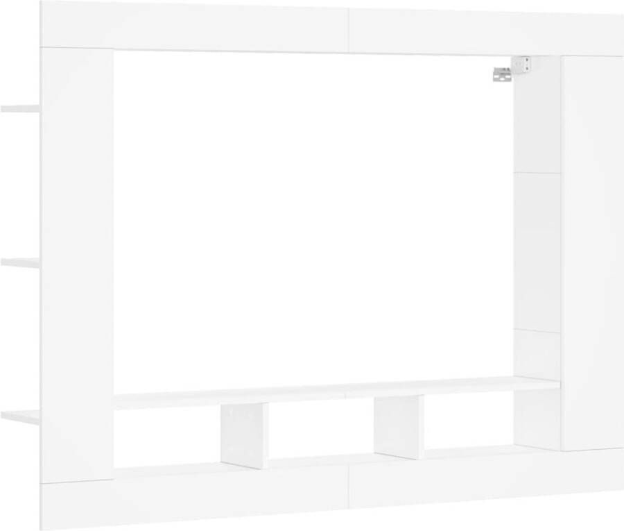 VidaXL -Tv-meubel-152x22x113-cm-bewerkt-hout-wit